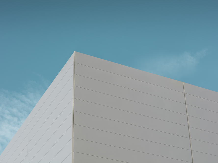 "En hall i St. Georgen ble dekket med PREFA Sidings i de nye  stykklengdene 500 og 600. "