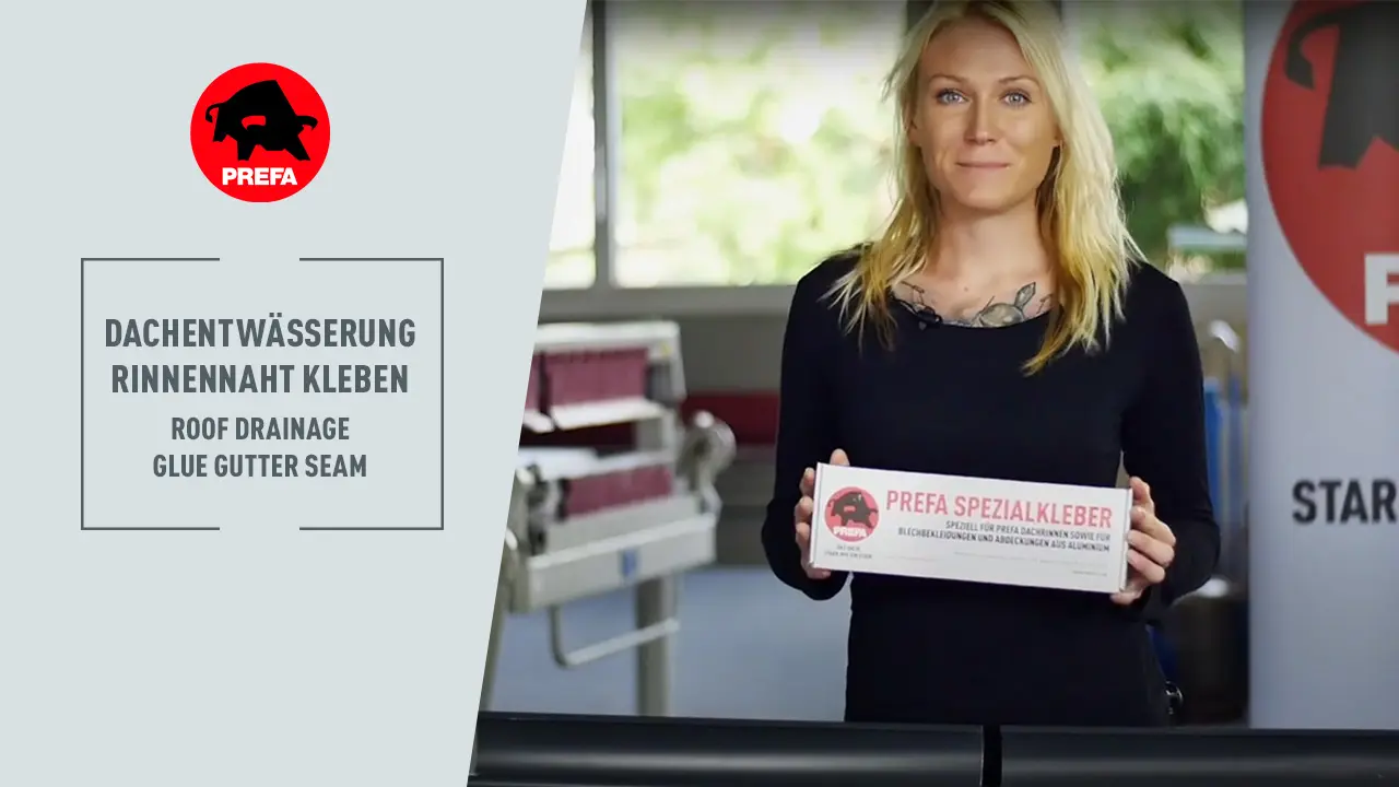 Miniatyrbilde for YouTube-videoen fra PREFA Academy-kanalen «Liming av rennesteinsfuger»