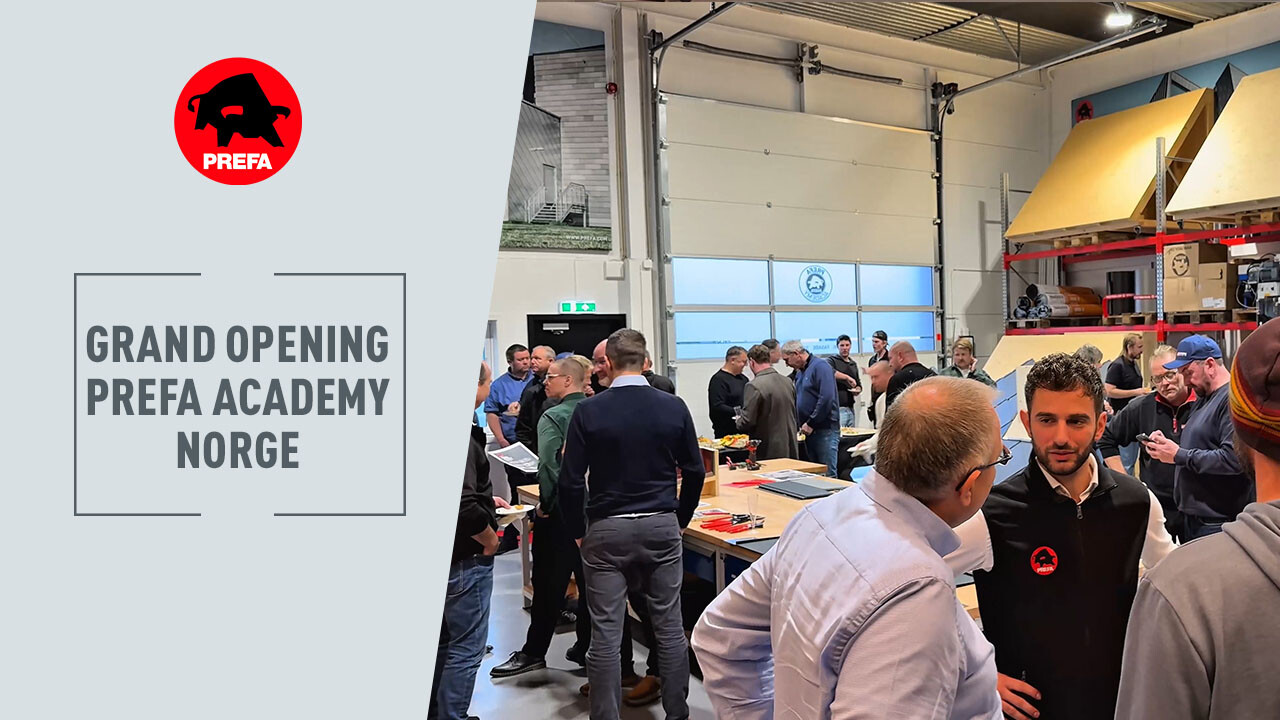 Thumbnail zum Video der PREFA Academy Eröffnung in Skien