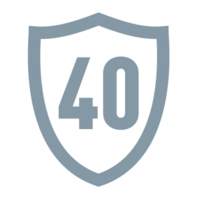 40 års materialgaranti