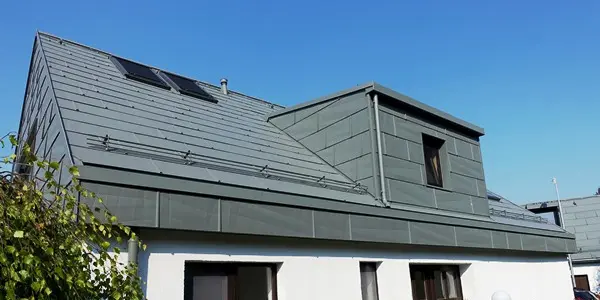 FX.12 Dach- und Fassadenpaneel in hellgrau
