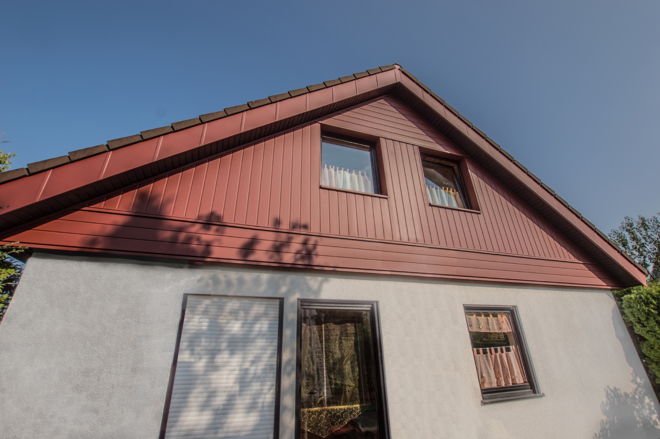 Referenzobjekte PREFA Fasadesystemer Siding 05 P.10 oksidrød